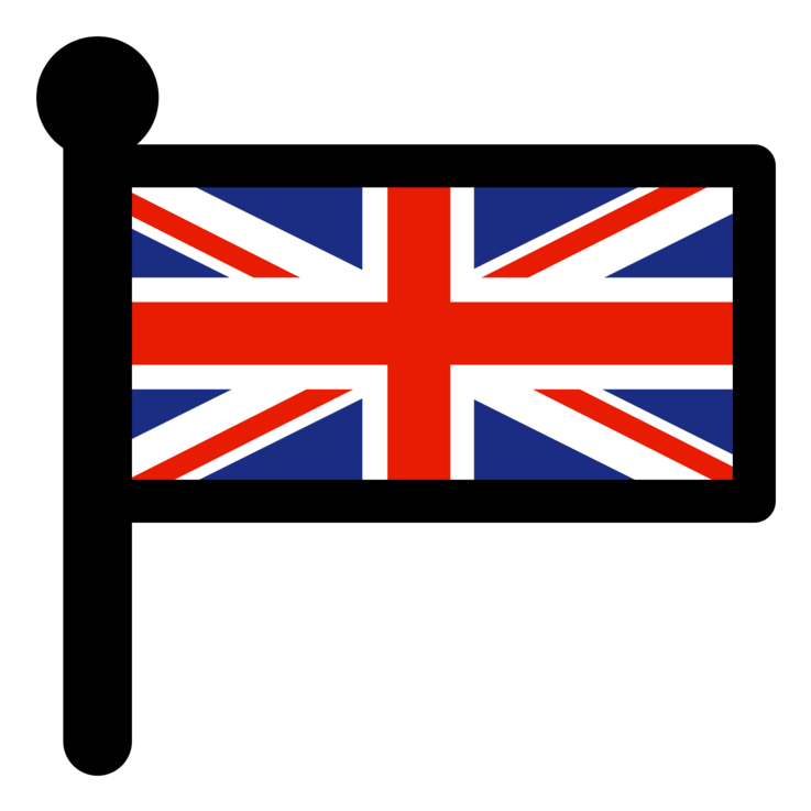 Union Jack United Kingdom Flag Of Great Britain - United Kingdom Vs Great Britain Flag Clipart (750x750), Png Download
