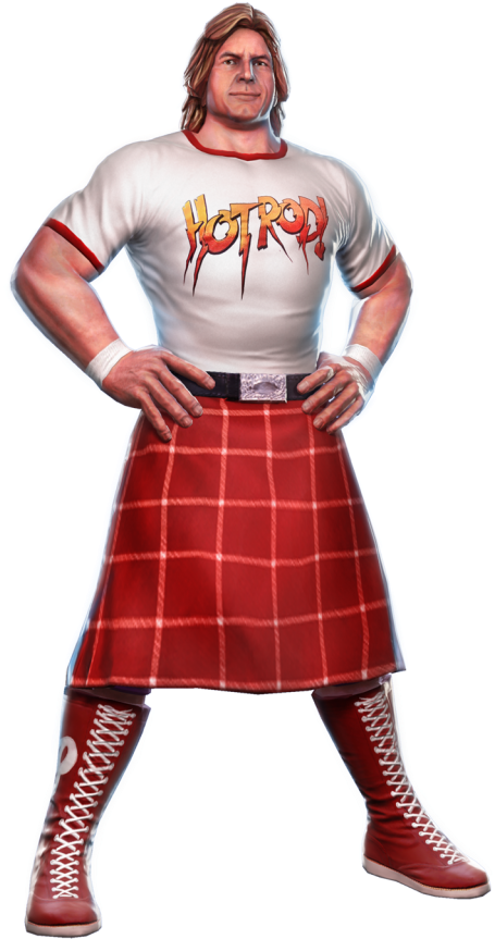 Kilt - Roddy Piper Saints Row Clipart (641x960), Png Download