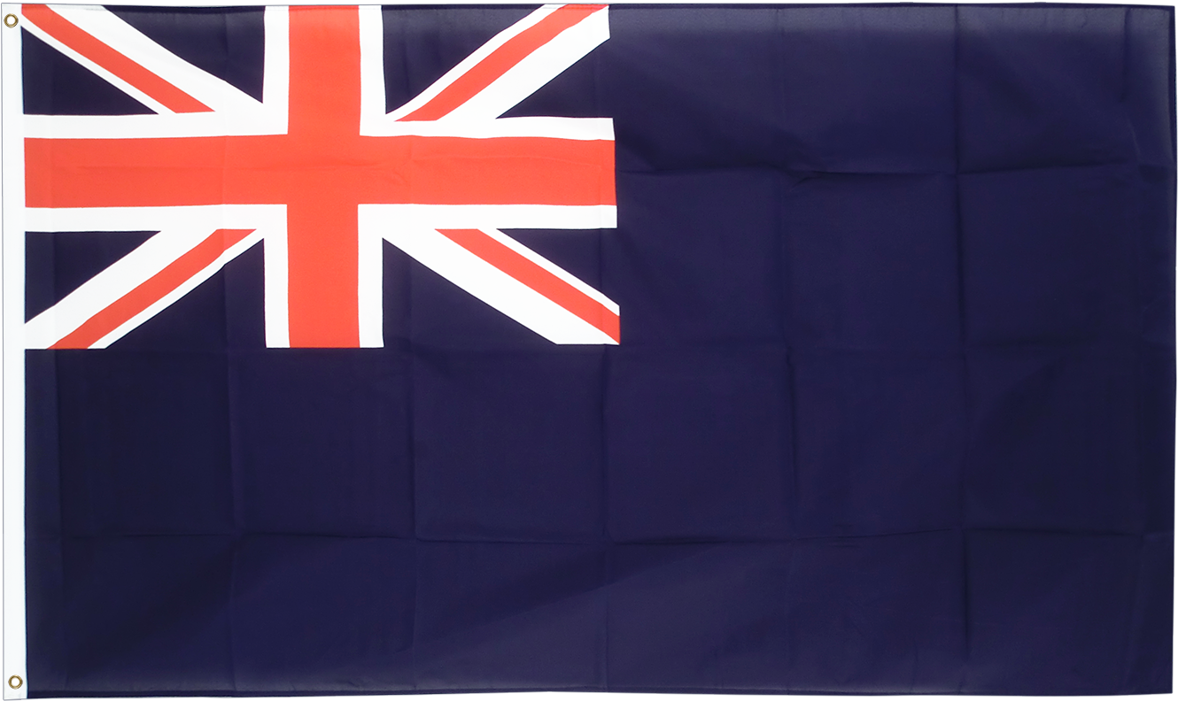 United Kingdom Naval Blue Ensign 1659 Ft Flag - Australia Flag Clipart (1500x1000), Png Download