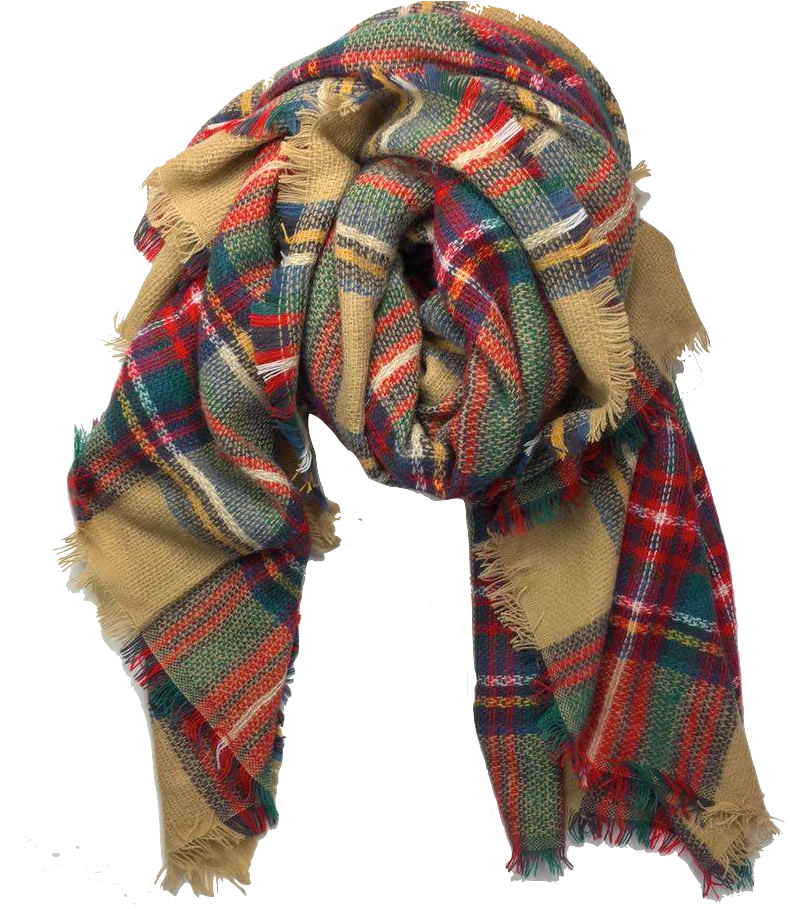 792 X 924 3 - Plaid Scarf Transparent Clipart (792x924), Png Download