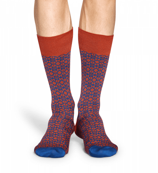 Dressed Aztec Sock - Sock Clipart (548x600), Png Download