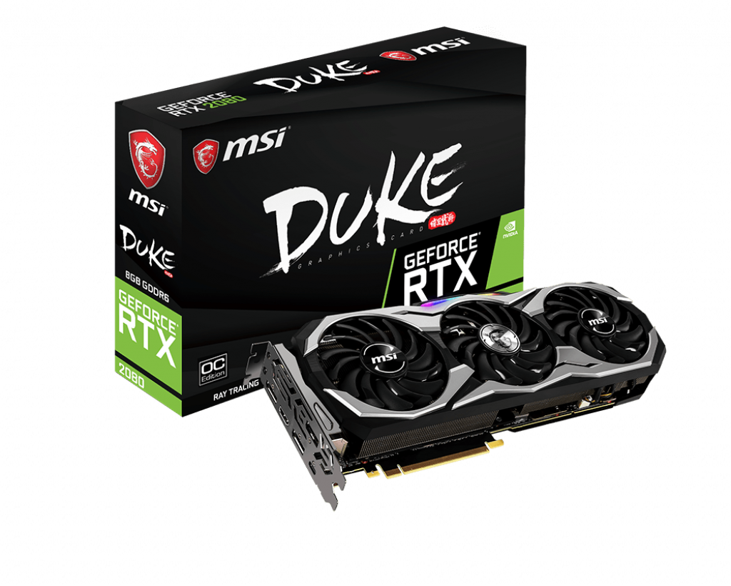 Geforce Rtx™ 2080 Graphics Cards Geforce Rtx 2080 Duke - Msi Rtx 2080 Duke Clipart (1024x820), Png Download
