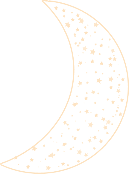 #moon #ftestickers #stars #outline - Circle Clipart (720x693), Png Download