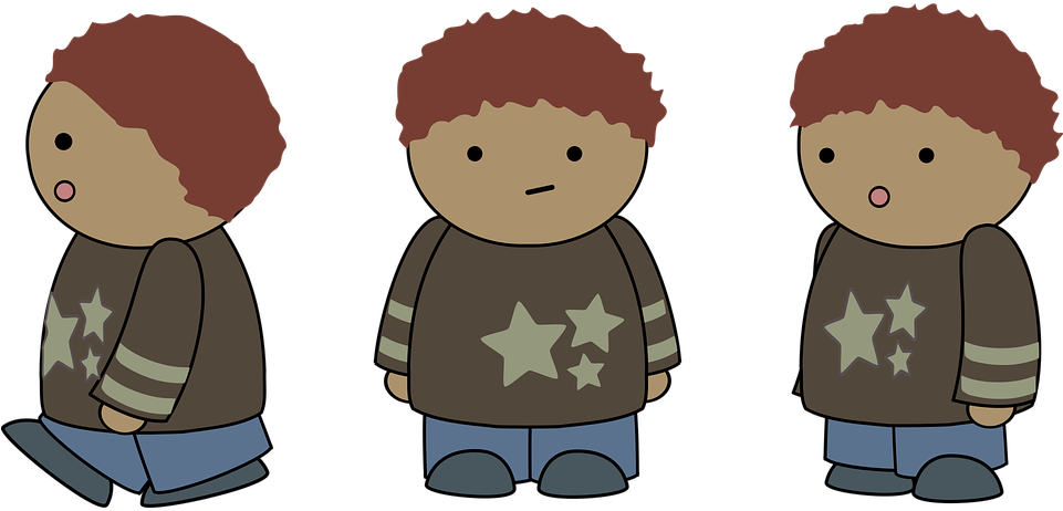 Bored Boy Cartoon Character Comic - Dibujos Animados Para Comics Clipart (960x480), Png Download