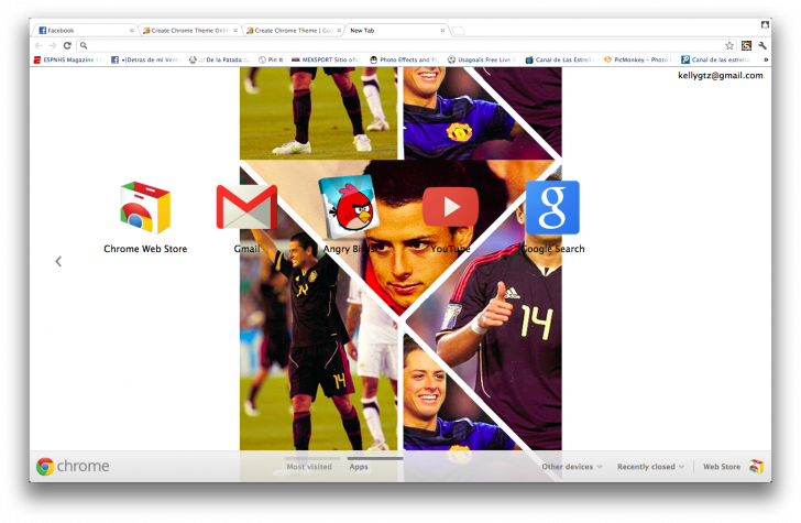 Chicharito Hdz - Chrome Web Store Clipart (728x475), Png Download