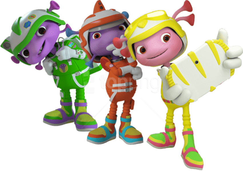 Free Png Download Floogals With Their Gear Clipart - Floogals Png Transparent Png (850x601), Png Download