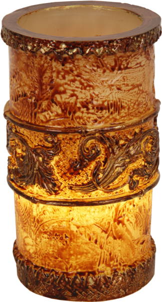 Led Pillar Candle Gothic - Wood Clipart (600x600), Png Download