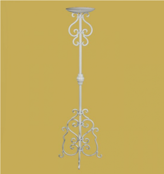 K300 Cr Candleholder Cream - Circle Clipart (750x600), Png Download