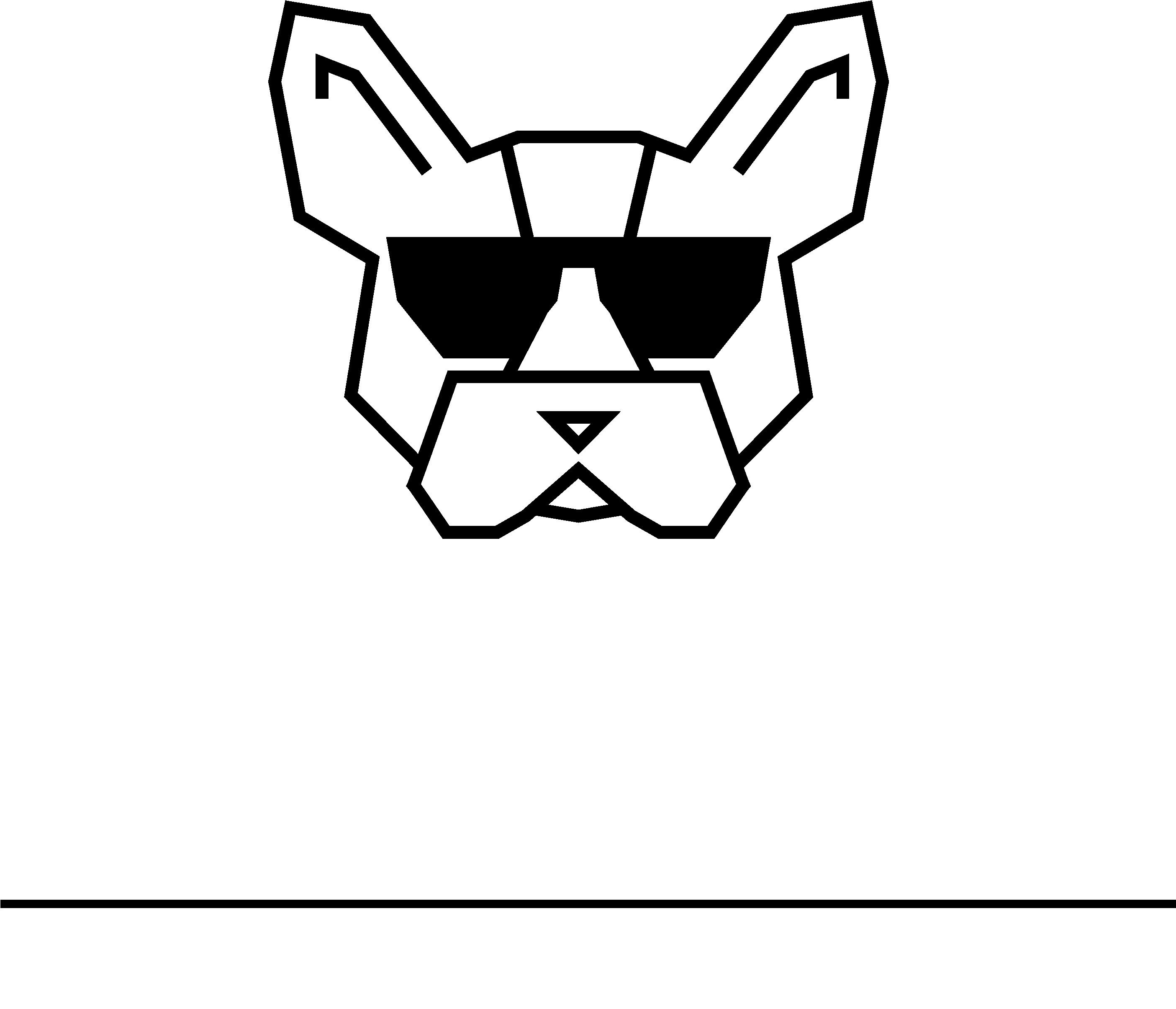 Underdog Communication - Line Art Clipart (3073x3073), Png Download