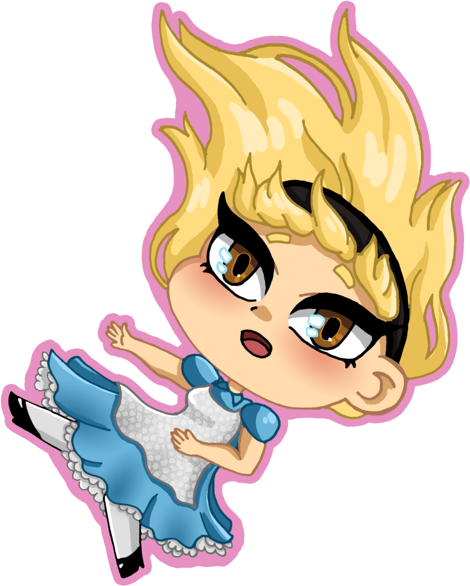 Alicechibi - Cartoon Clipart (1000x1232), Png Download