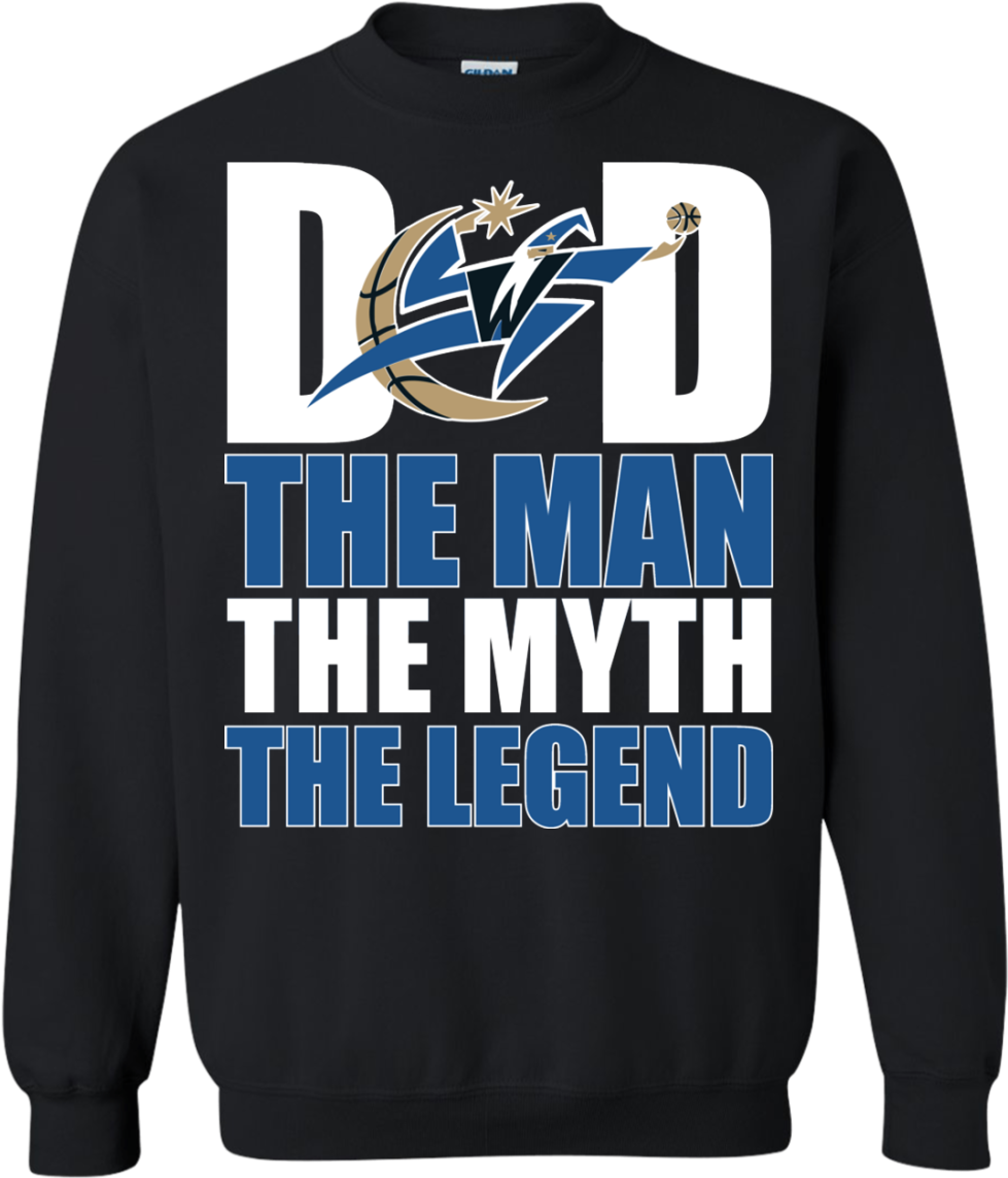 Louis Blues Hockey Dad The Man The Myth The Legend - Sweatshirt Clipart (979x1143), Png Download