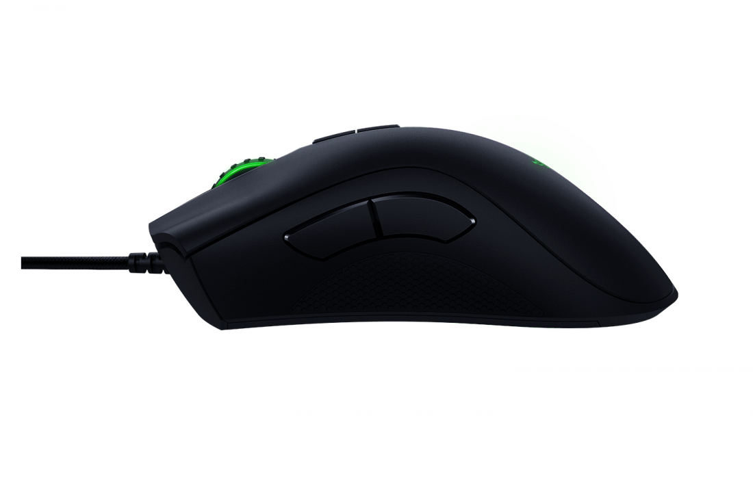 Finally, Razer Has Also Included An Improved Tactile - Razer Deathadder Elite No Background Clipart (1100x734), Png Download
