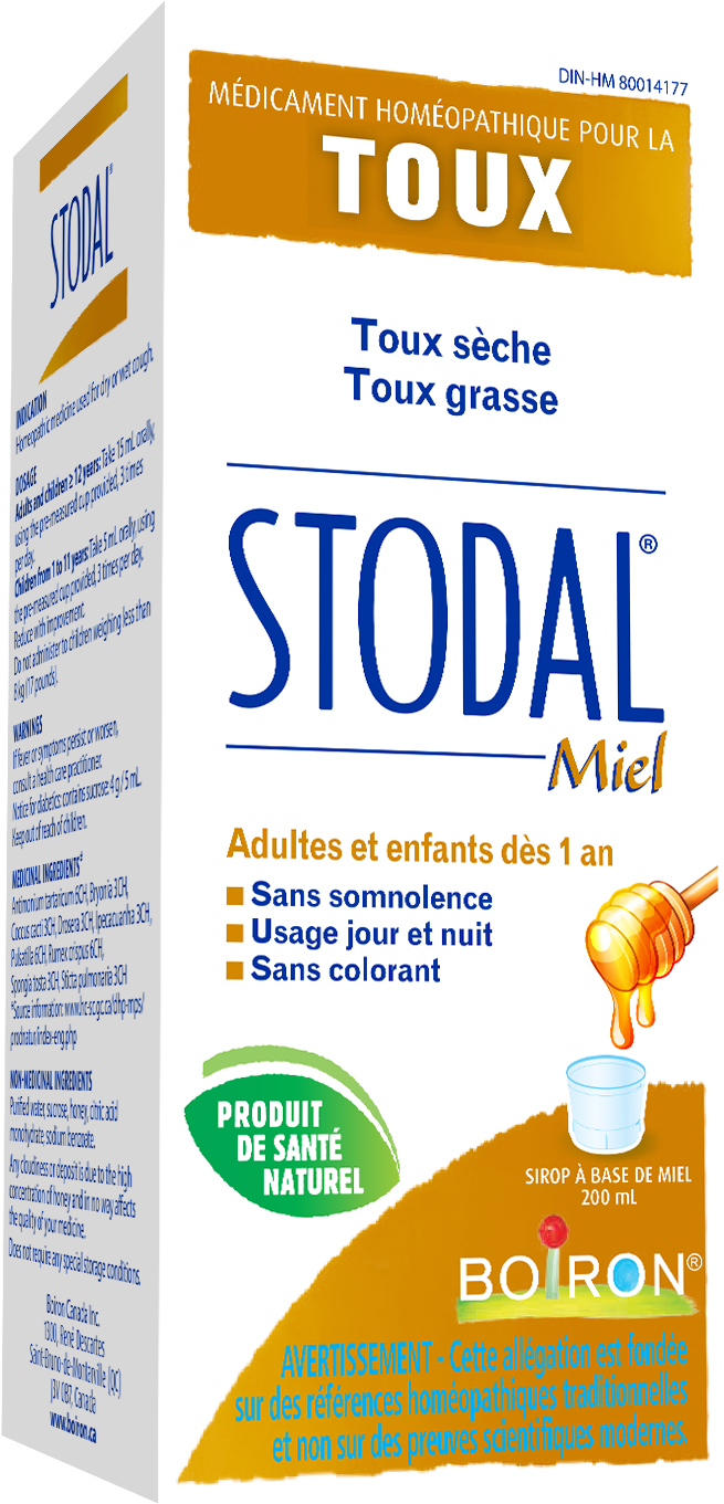 Stodal Miel Adultes 200ml Droite Br Fr Proclaimer - General Supply Clipart (746x1444), Png Download