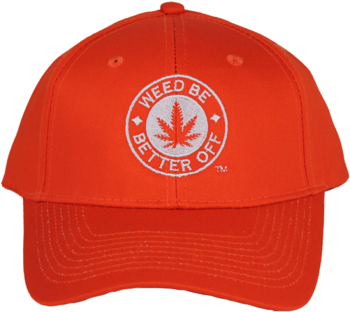 Orange Six-panel Twill Cap - Baseball Cap Clipart (600x600), Png Download