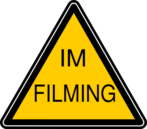 Small - Filming Clip Art - Png Download (600x529), Png Download