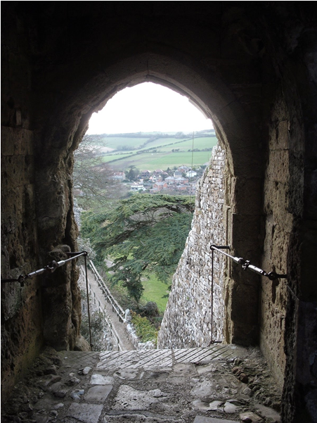 Image Of Carisbrooke Castle - Arch Clipart (960x600), Png Download