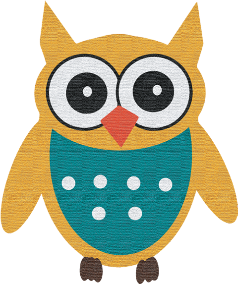 My Favourite Subject Is P - Gambar Burung Hantu Kartun Clipart (567x643), Png Download