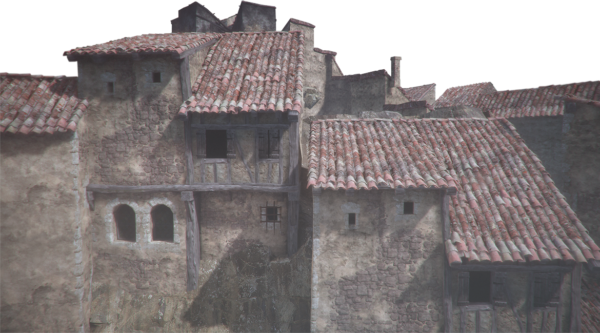 A Plague Tale - Roof Clipart (1170x649), Png Download