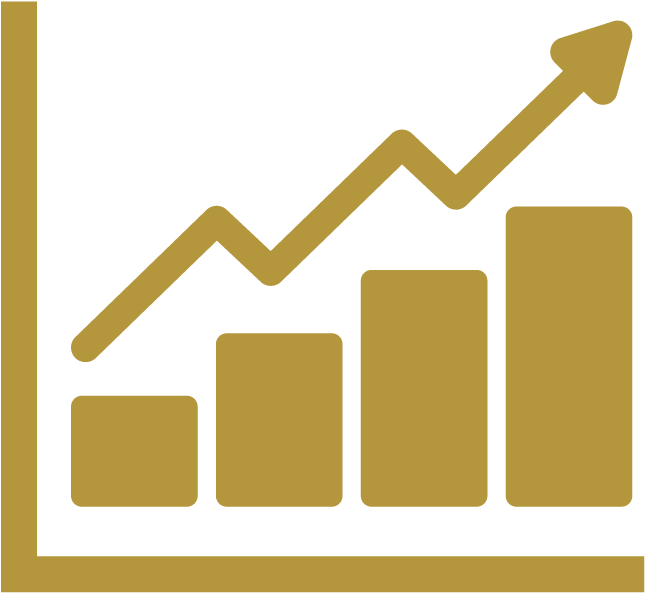 In Growing Or Consolidating Niche Markets With A Clear - Investment Gold Icon Png Clipart (1182x1182), Png Download