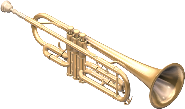 Trompeta Png - Trumpet Clipart (860x720), Png Download