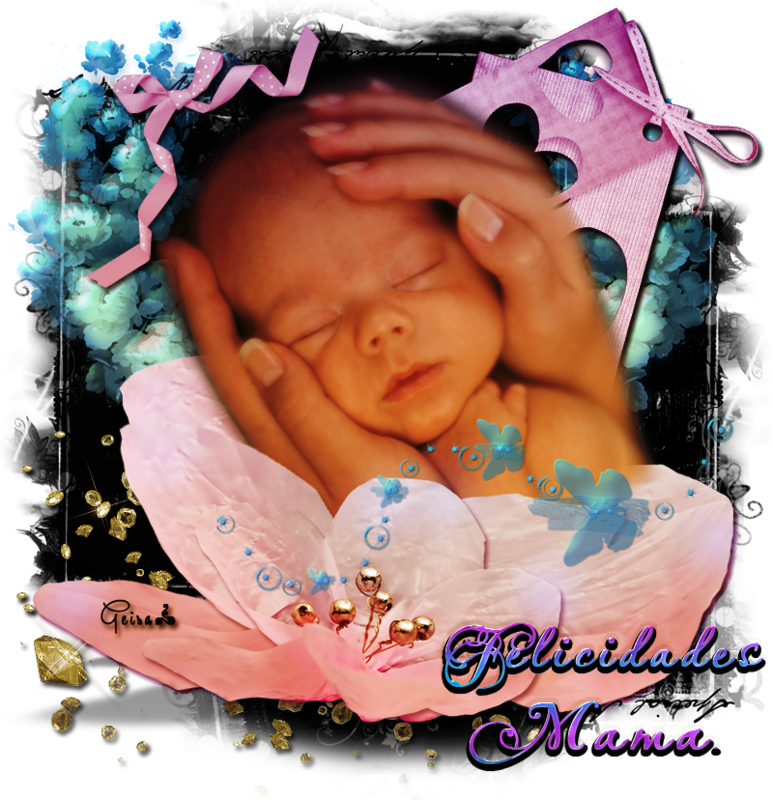 ¤♥¤oº°'¨☜♥☞¤feliz Día De La Madre ¤☜♥☞¨'°ºo¤♥¤ - Anne Geddes Clipart (773x800), Png Download