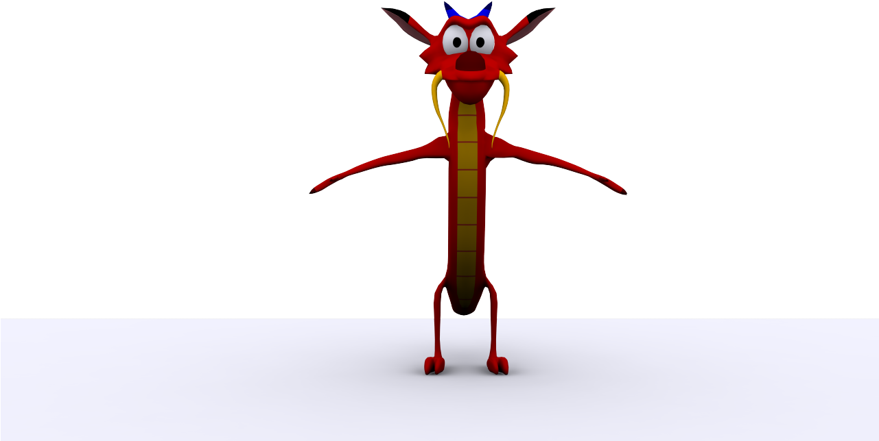 Mushu, The Star Of The Idea That I Sent To The Competition - Earwigs Clipart (1280x720), Png Download