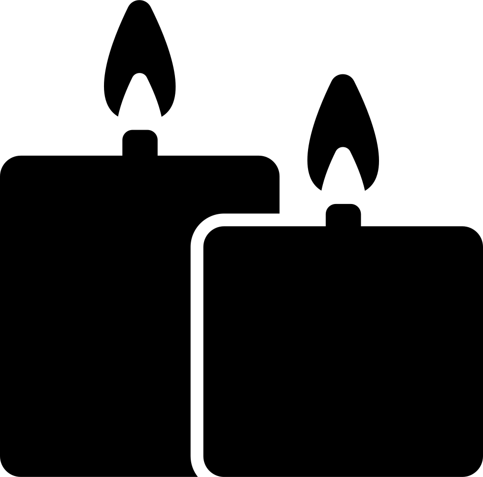 Tiptoe Clipart Candle - Candle - Png Download (980x968), Png Download