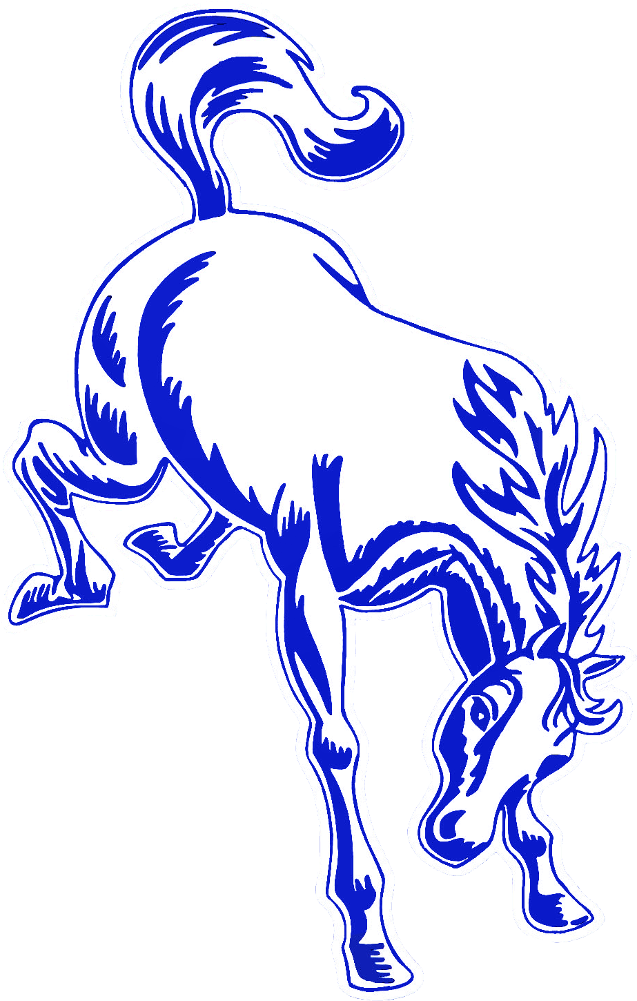 Bronco Png - Centennial Broncos Clipart (1332x1520), Png Download