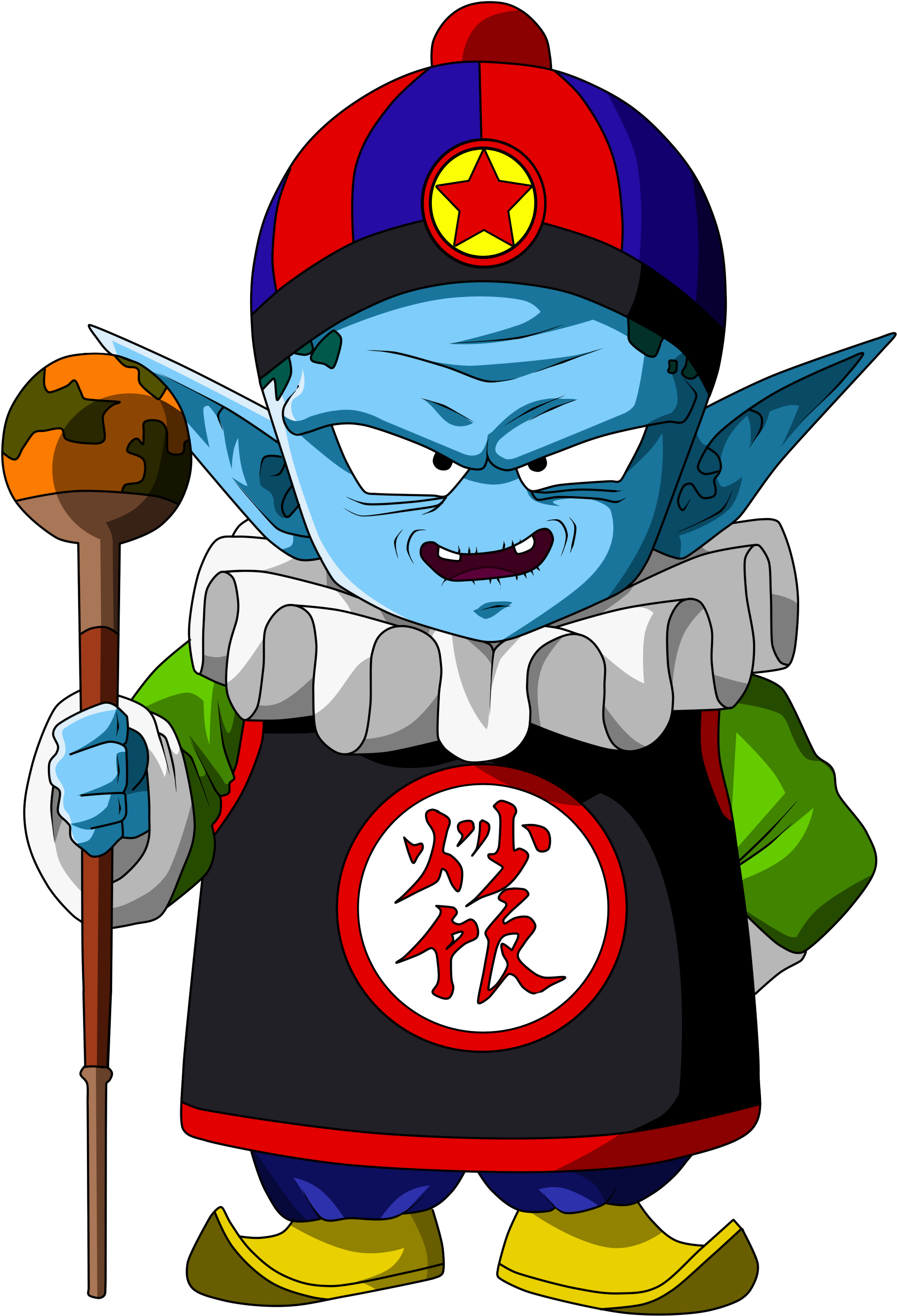 Pilaf Tenia Aproximadamente Unos 34 Años Cuando Decidió - Pilaf Dragon Ball Clipart (2256x2992), Png Download