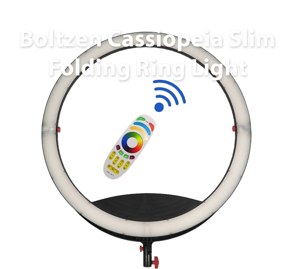 Ctv Boltzen Cassiopeia Ring Light - Came-tv Boltzen Cassiopeia Slim Folding Ring Light Clipart (600x538), Png Download