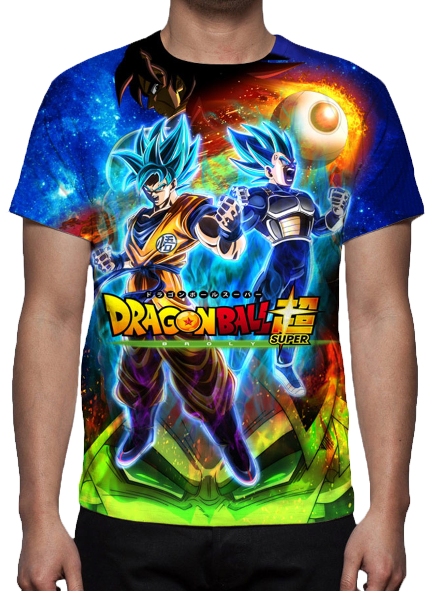 Camisetas De Dragon Ball - Dragon Ball Super Broly 2019 Clipart (872x1200), Png Download