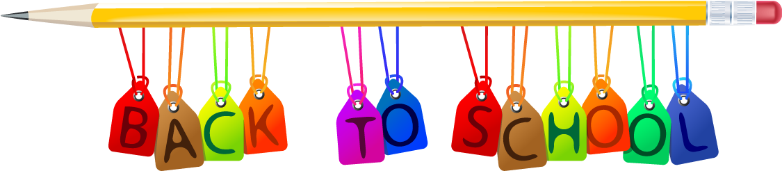 Back To School Clipart Clip Art School Clip Art Teacher - Back To School Pencil - Png Download (1124x1124), Png Download