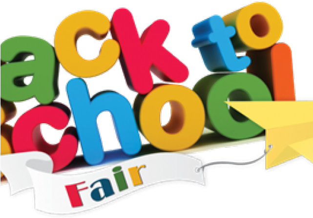 Back To School Clipart Fair - Graphic Design - Png Download (640x480), Png Download