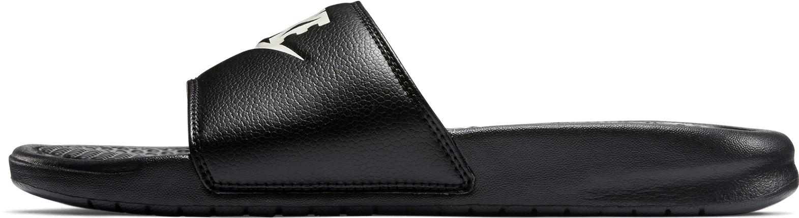 Benassi Just Do It Black/white - Nike Clipart (2000x2000), Png Download