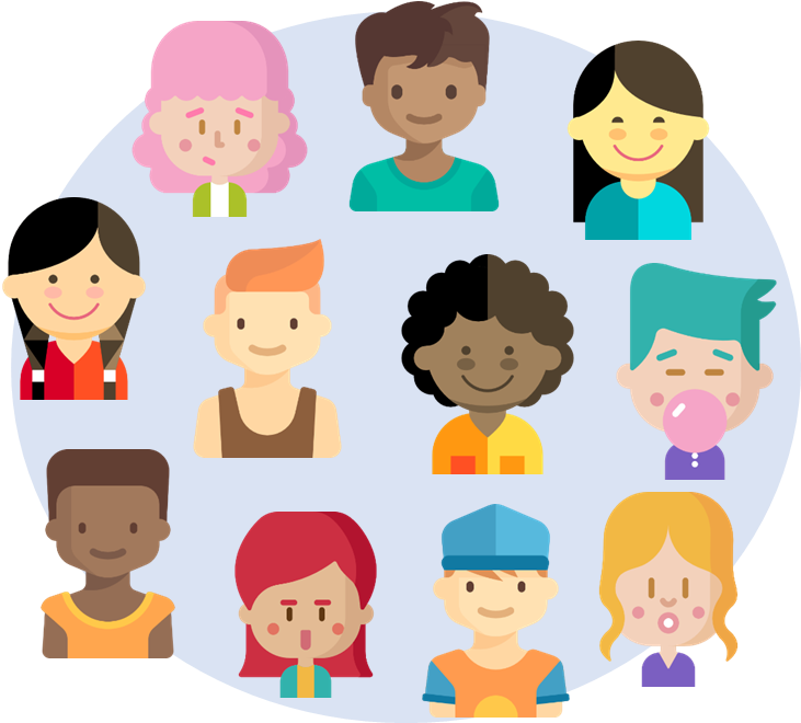 Youth - Cartoon Clipart (760x659), Png Download