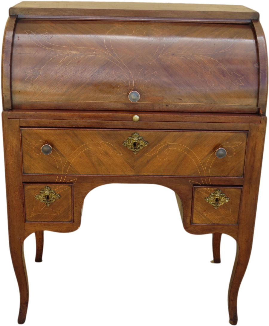 Desk - Antique Furnishings Transparent Png Clipart (1200x1200), Png Download
