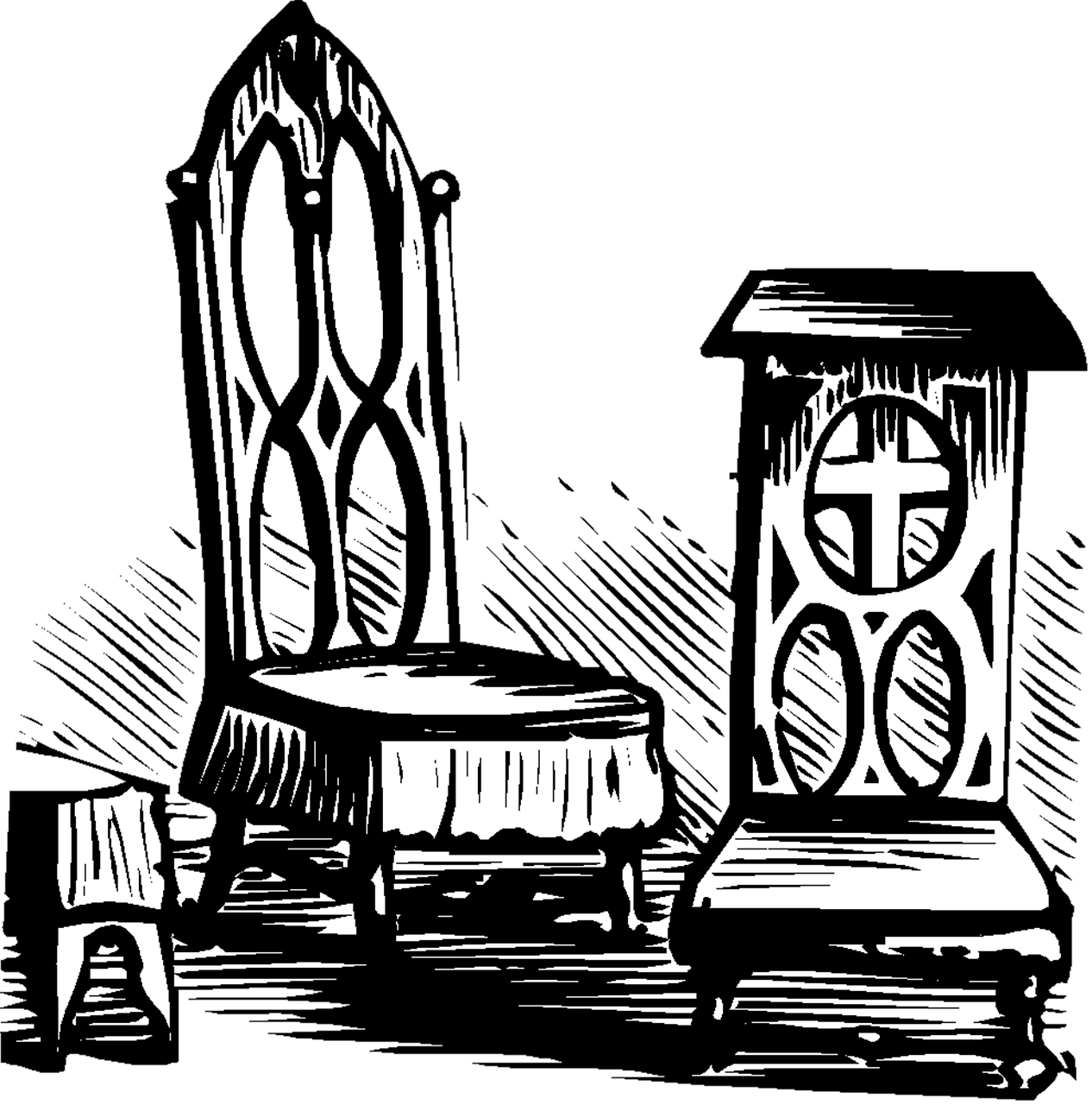 Chair Fancy Vintage Furniture Png Image - Illustration Clipart (1266x1280), Png Download