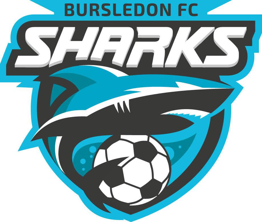 Bursledon Sharks Fc Logo - Sharks Logo Design Clipart (919x777), Png Download