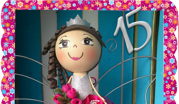 Muñecas De Fomi De 15 Años Clipart (800x420), Png Download