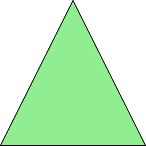Clipart Of Triangle Shape - Png Download (600x600), Png Download