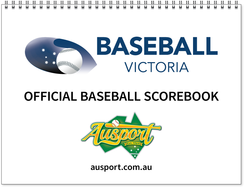 Baseball Victoria Official 9 Batter Score Book Clipart (900x695), Png Download