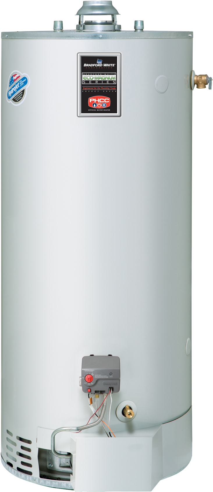 Water Heater Png File - Bradford White 75 Gallon Water Heater Clipart (1000x1824), Png Download