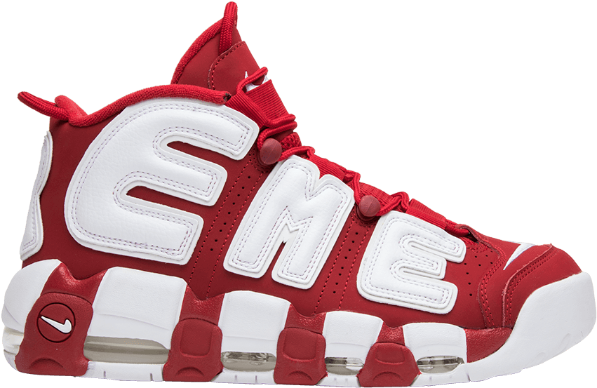 Air More Uptempo Supreme , Png Download - Nike Supreme Clipart (851x553), Png Download