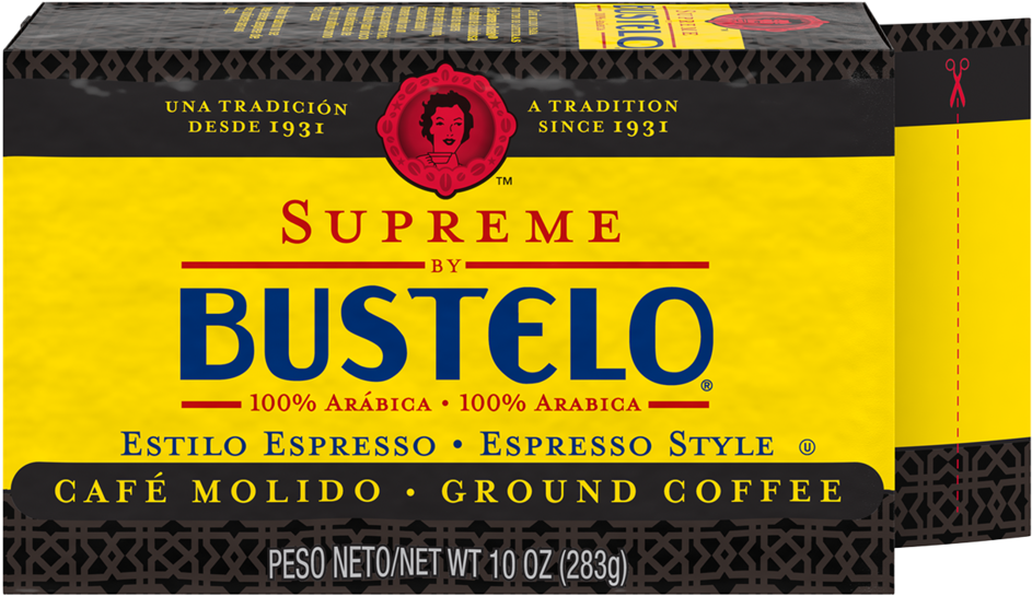 Cafe Bustelo Supreme Clipart (1000x1000), Png Download