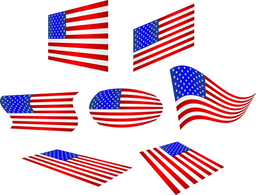 Bandera Estados Unidos De Norteamerica - Stock Exchange Clipart (1024x780), Png Download