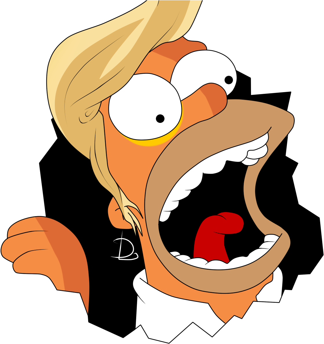 Homer Simpson Clipart (1920x1200), Png Download