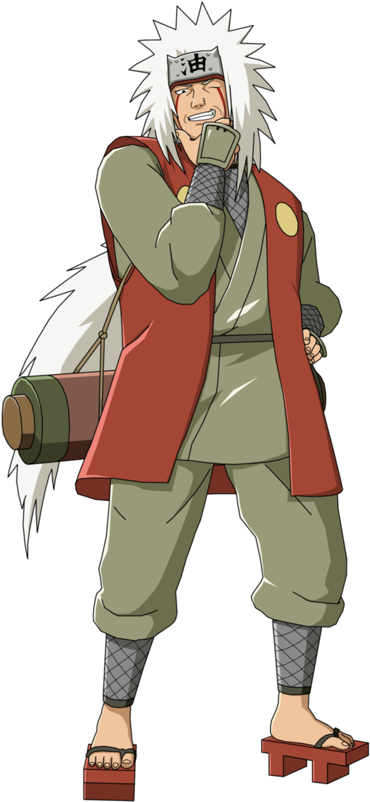 Http - //vignette2 - Wikia - Nocookie - Full2 - Naruto Shippuden Jiraiya Clipart (593x1159), Png Download