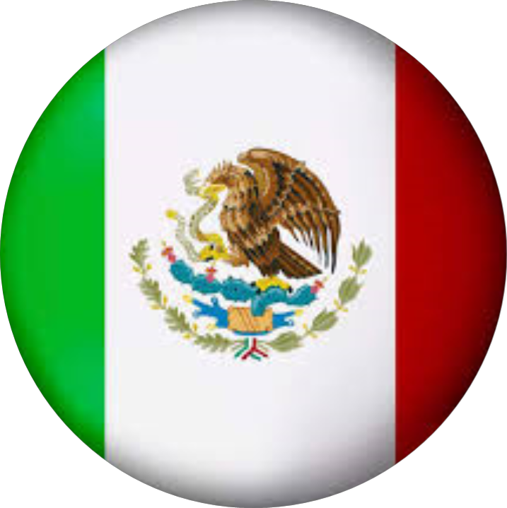 Mexico Sticker - Mexican Flag Backgrounds For Powerpoint Clipart (717x719), Png Download