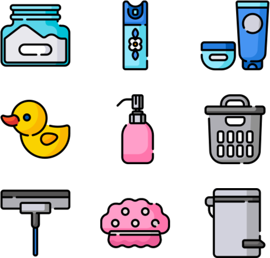 Bathroom Clipart (600x564), Png Download