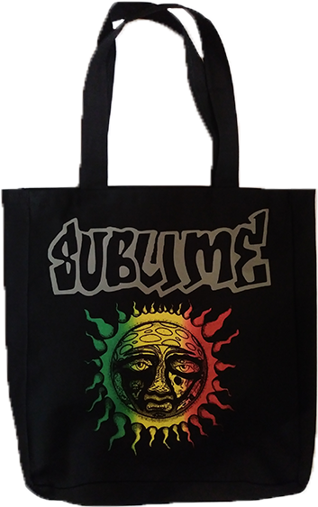 Sublime Sun Face Tote Bag - Magical Af Tote Killstar Clipart (572x566), Png Download